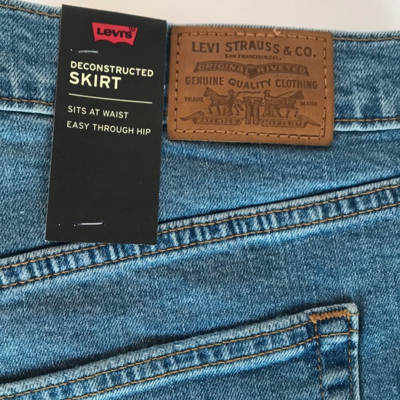 Levi’s Plus Deconstructed Skirt Size 16W NWT - Picture 7 of 12